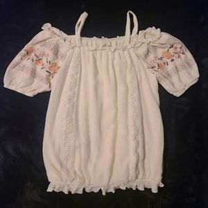 Art Class Off the shoulder top